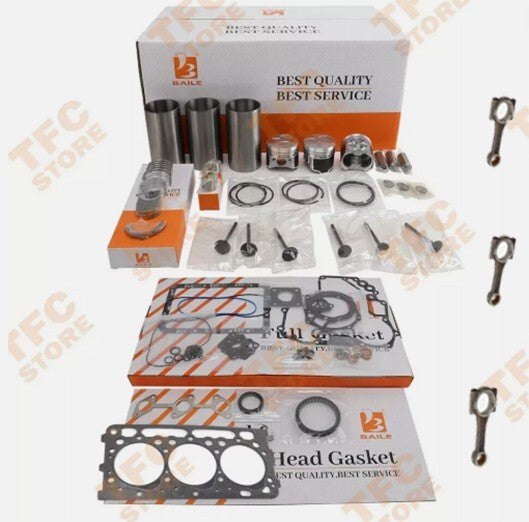 STD D902 Overhaul Rebuild Kit For Kubota Engine with Connecting Rod New??