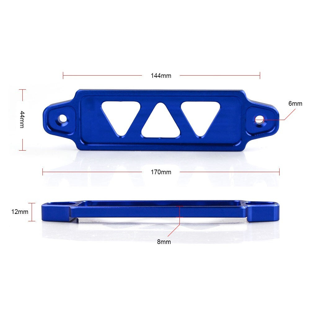Blue Aluminum Battery Tie Down For EG DEL SOL S2000 Integra Q
