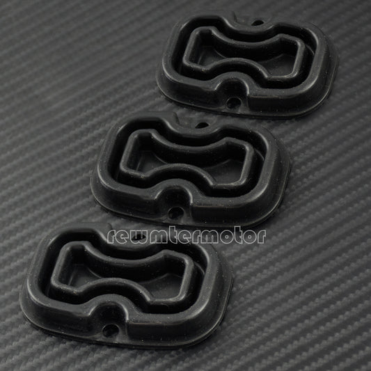 3 Pcs Rear Brake Master Cylinder Cover Gasket Rubber Fit for Harley Touring 08