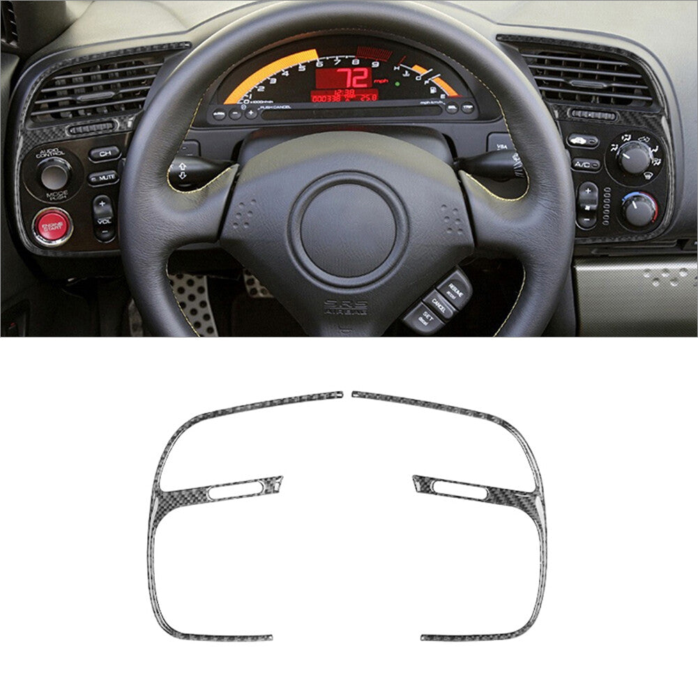 Red Carbon Fiber Rear Door Inner Panel Trim Cover for KIA Sedona 2015-2016 v
