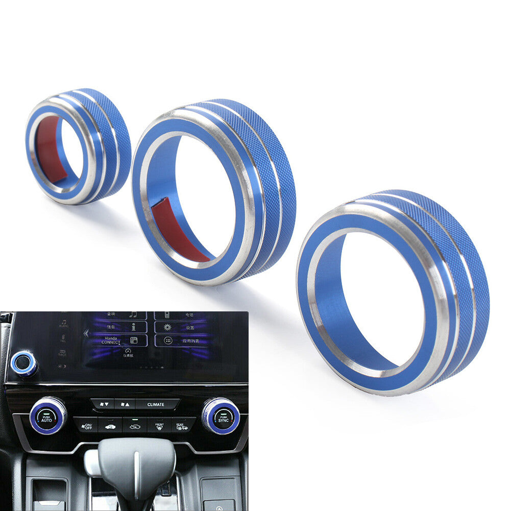 AC Climate Switch Knob Ring Cover Trim FIT for Honda CRV 2017-2022