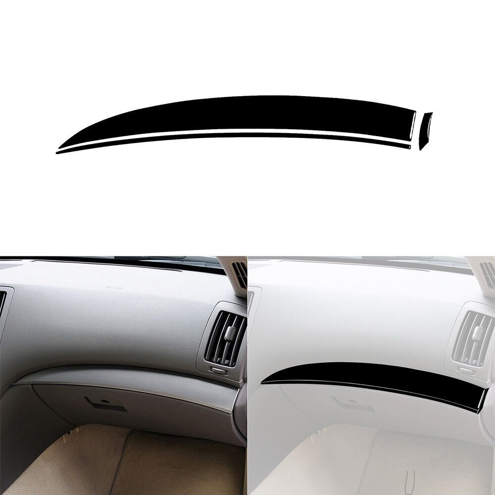 Carbon fiber Interior Gear Shift Console Trim Cover for Lincoln for Navigator 07-14 v