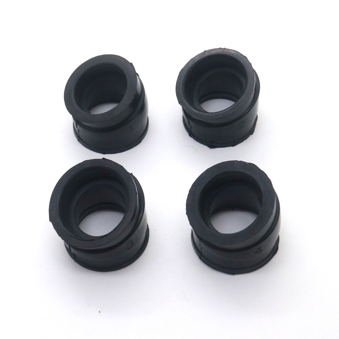 Carburetor Intake Manifold Boot Set Insulators for Honda CB750F CB750K 1979-1982 Q