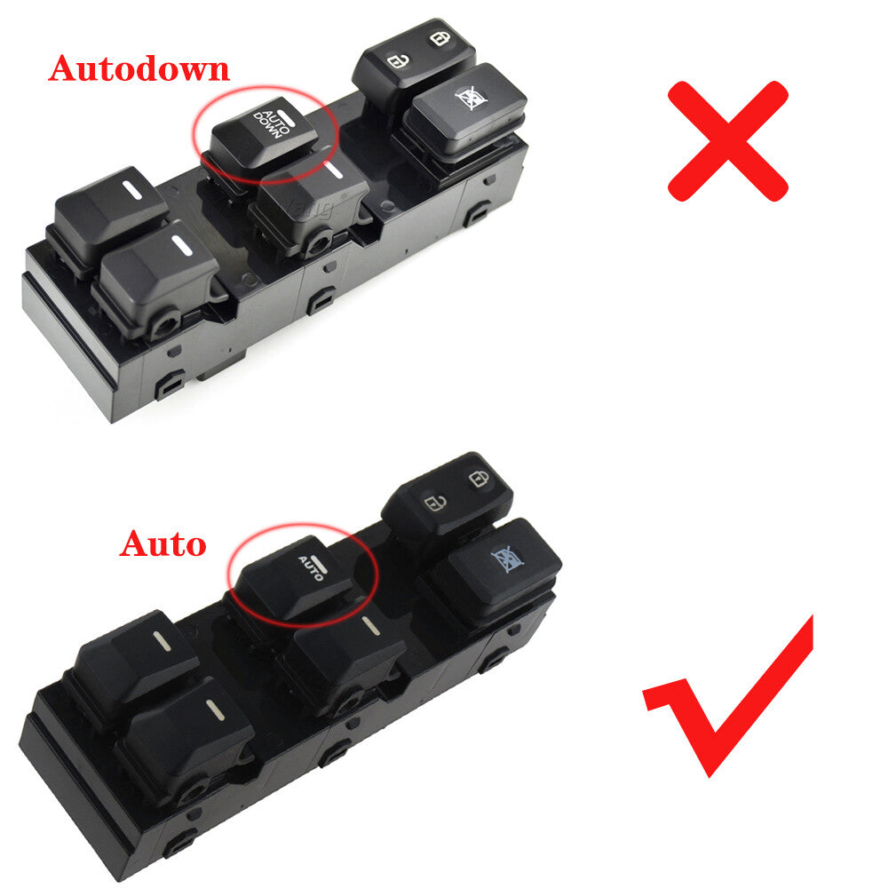 'Auto' Power Window Switch for KIA 2011 2012 2013 2014 2015-2016 n