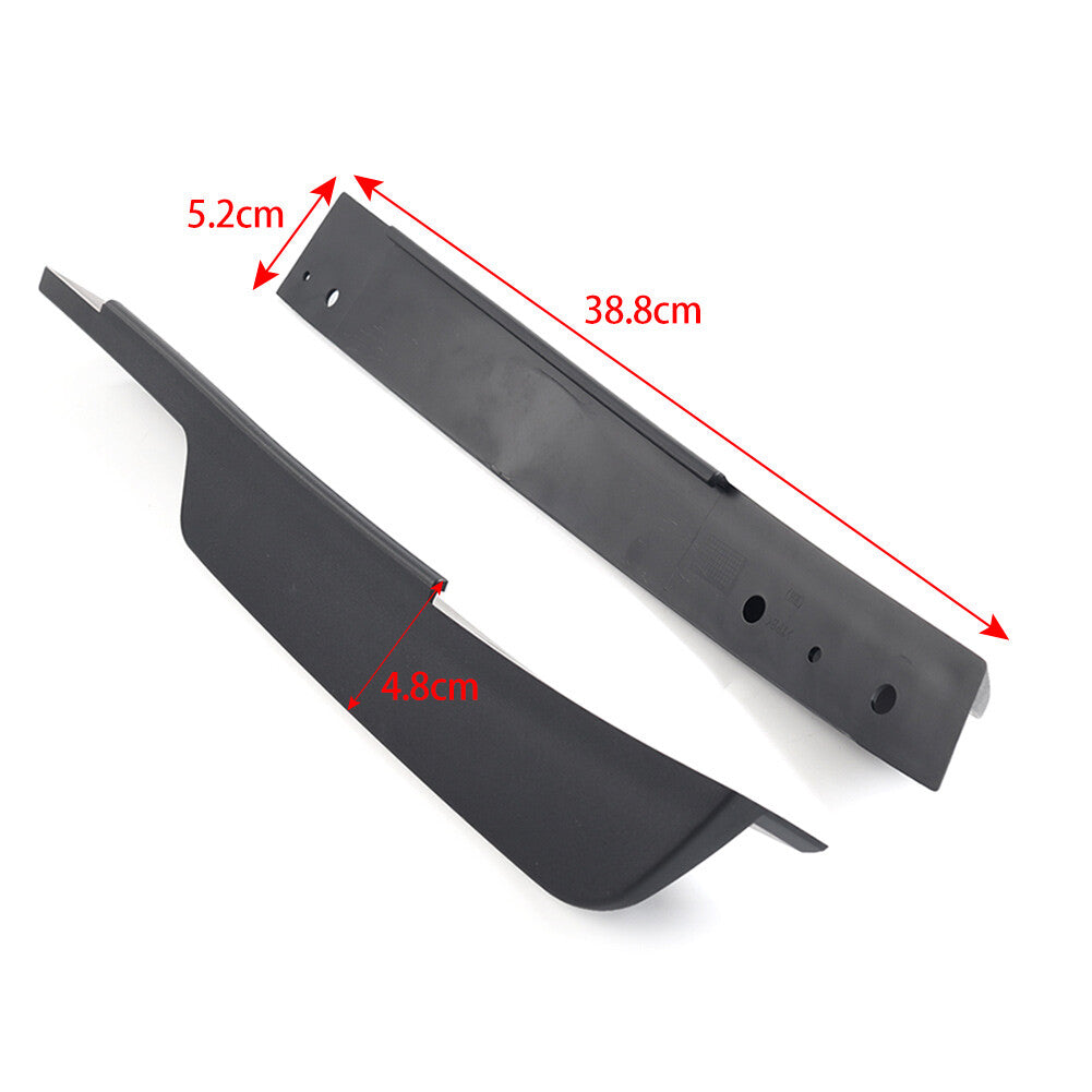 Front Bumper Lower Air Deflectors Skirts Baffle for Jaguar F-Pace 2016-2023
