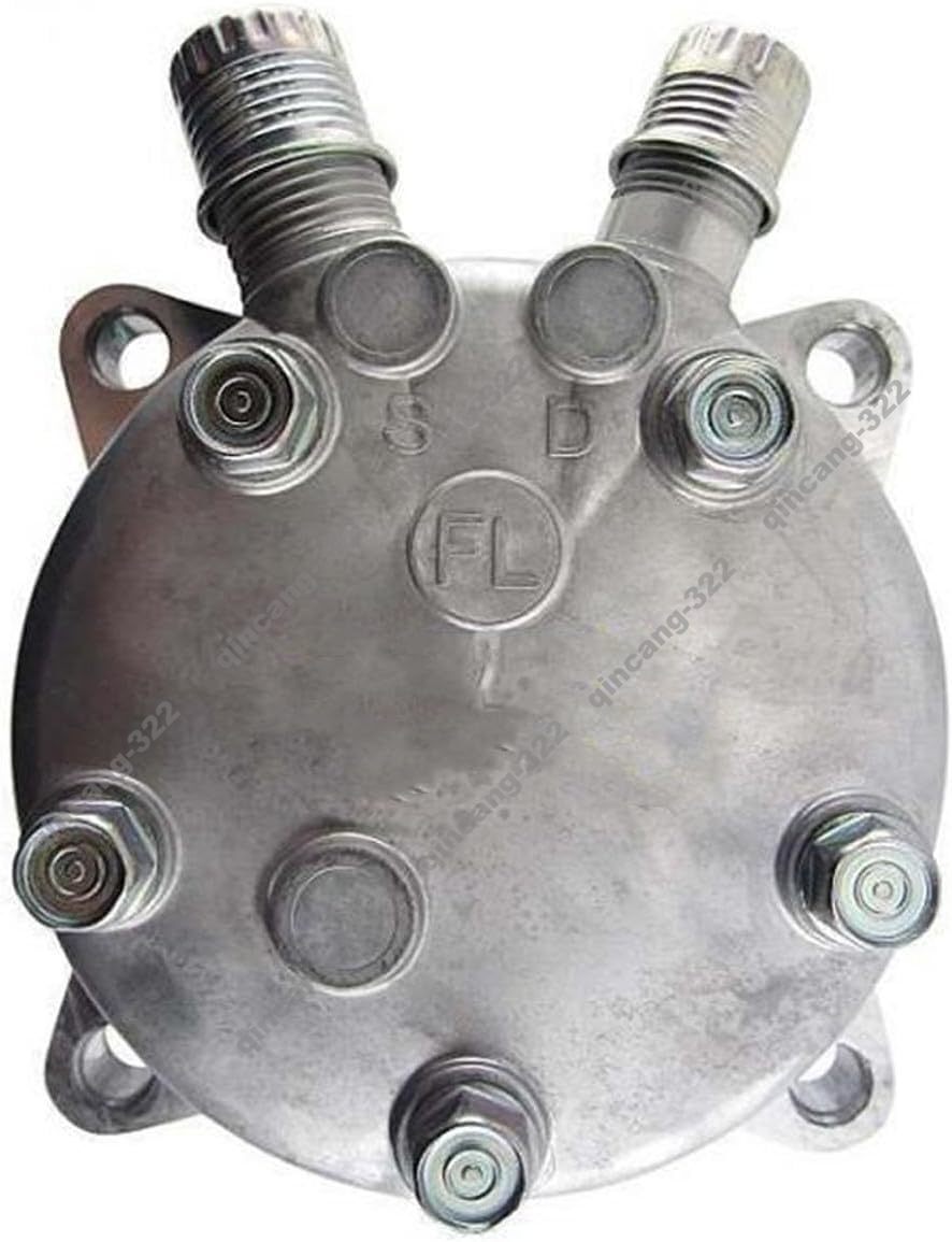 SD5H11 A/C Compressor 47741863 for Holland L218 CASE SV185 Skid Steerr Loader