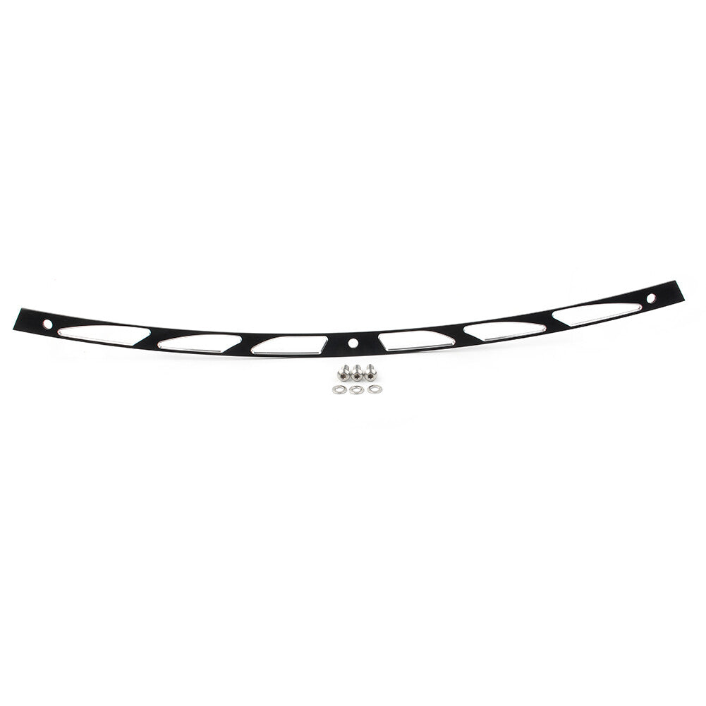 Cut Fairing Windshield Trim for Harley Electra Glide FLHT FLHTC FLHX 96-13 Black