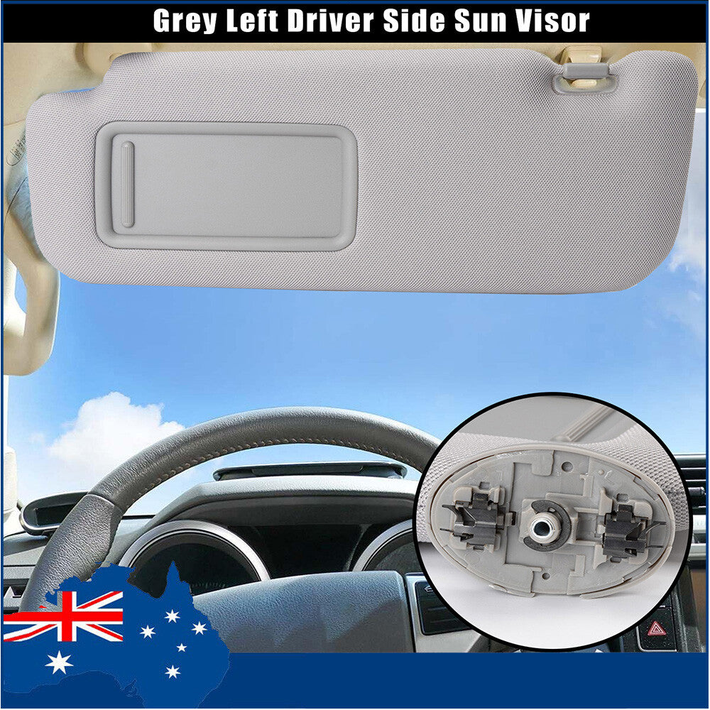 74320-02711-E0 Grey Left Driver Side Sun Visor For 2009-2013 for Toyota for Corolla 1.8L