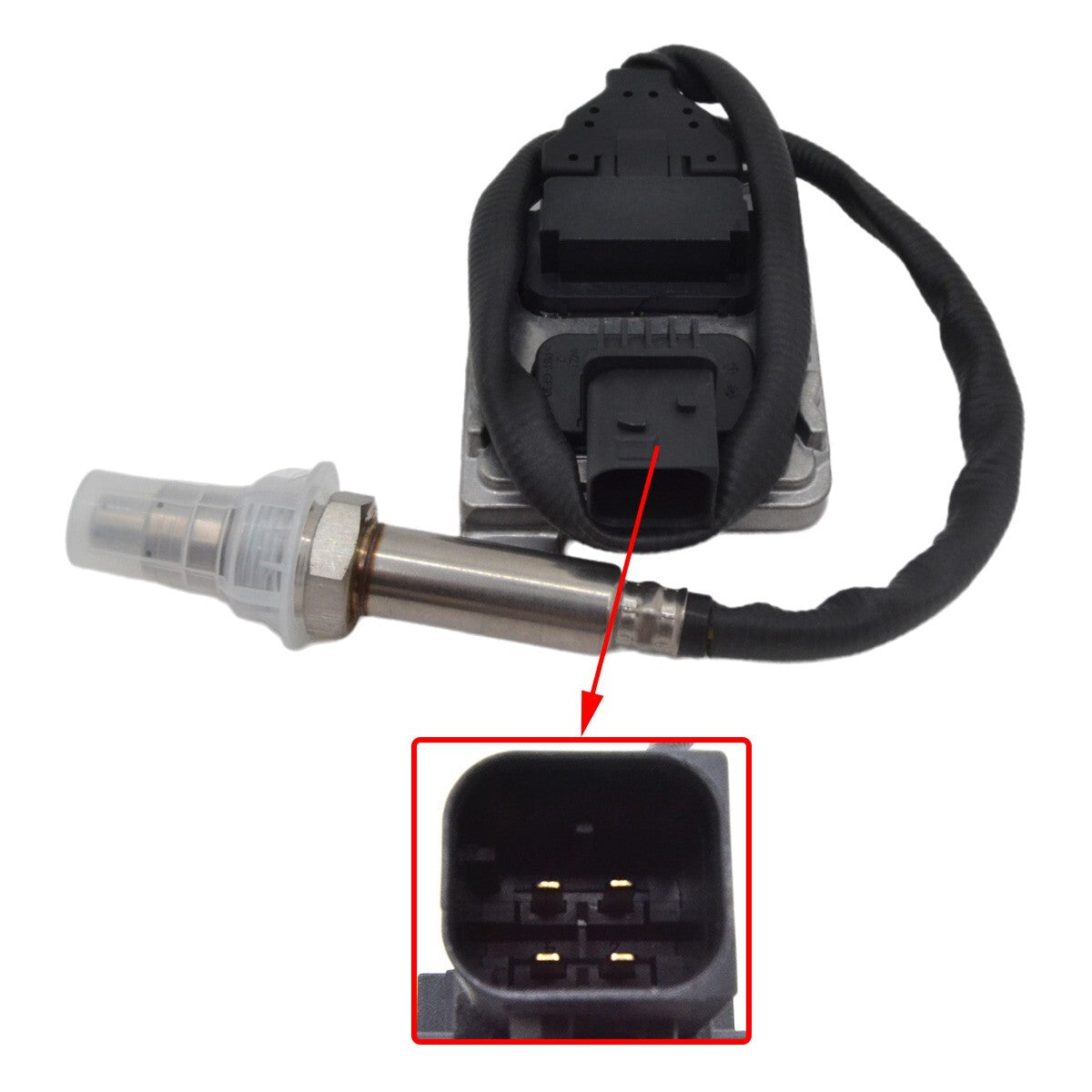 Nitrogen oxide sensor 5WK97341A A0101531928 compatible with DD13, DD15, and DD16. Q