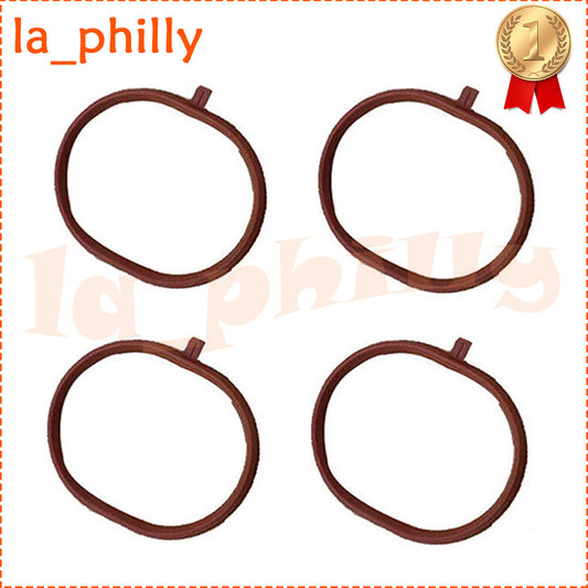 4x Inlet Intake Manifold Gasket 17105-5R0-00 for 2015-2020 City 15-22 FIT Red Q
