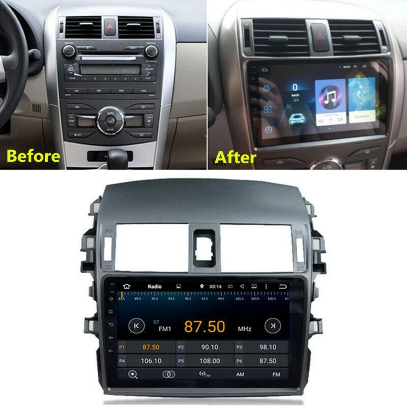 Wifi BT for Corolla 2008-2013 9-inch Android 9.1 Stereo Radio Player with GPS Navigation - n