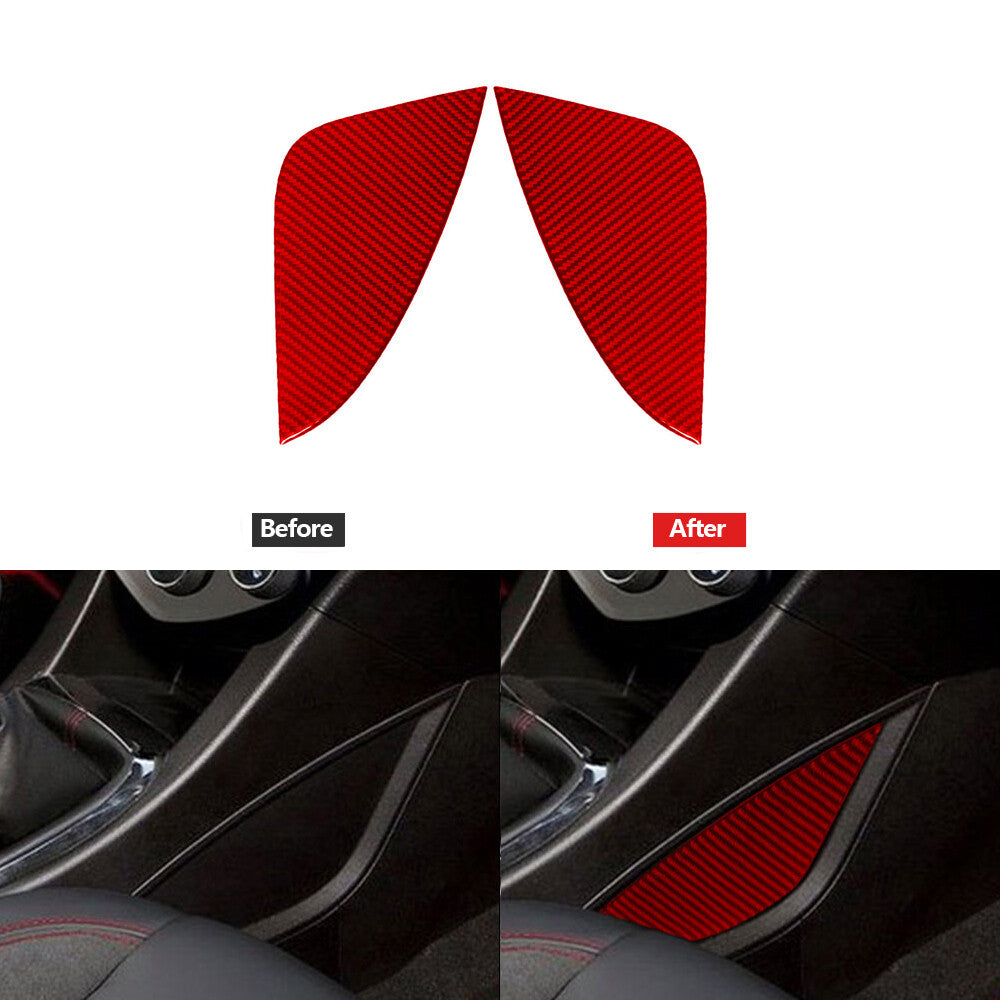 Carbon Fiber Overhead Console Panel Cover Trim for Dodge Durango 2014-2020 v