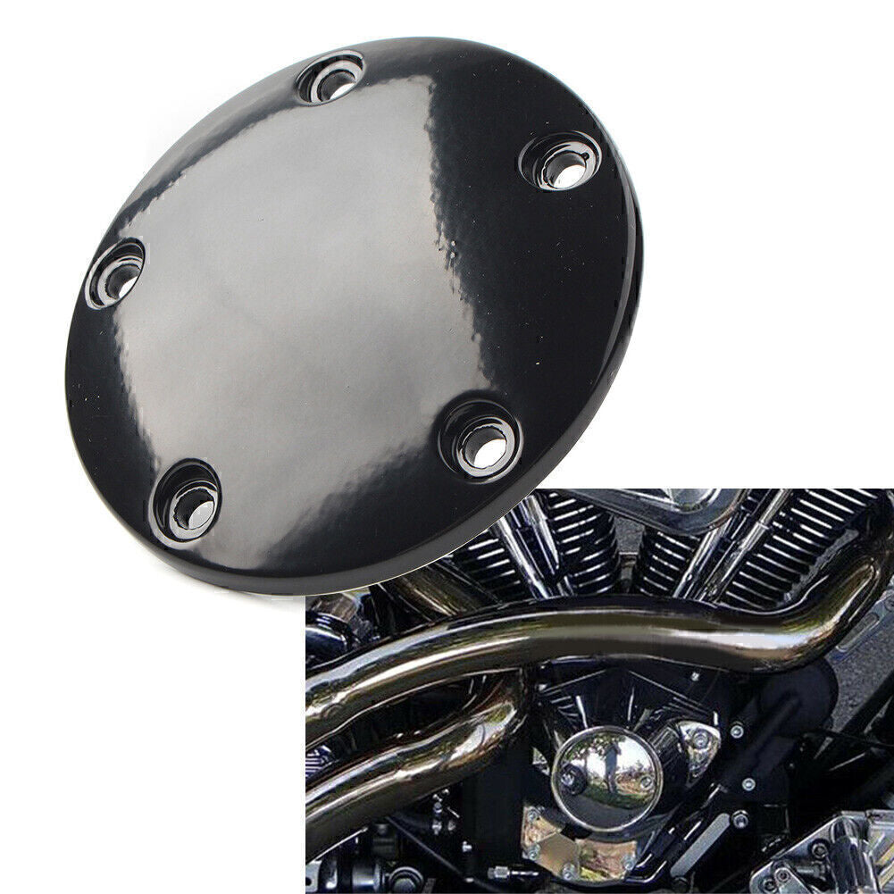 5 Hole Spherical Radius Points Ignition Cover for Harley Twin Cam Dyna 7805-0080