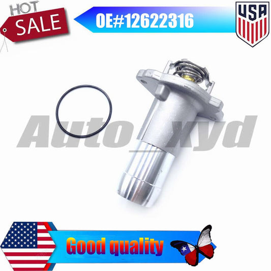 12622316 Engine Coolant Thermostat Housing for Chevy Colorado for GMC for Canyon 04-12 Q