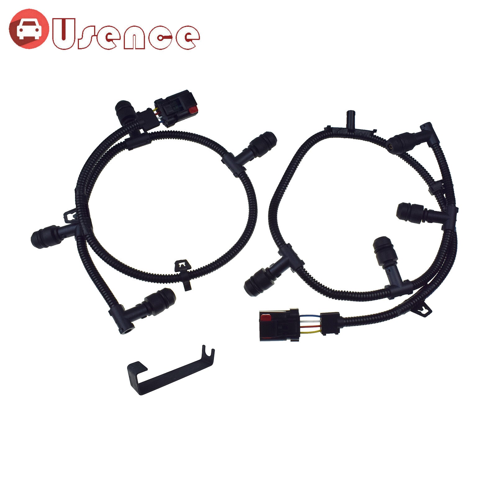 Pair Left  Right Glow Plug Wire Harness For 2005-2007 for Ford F250 F350 F450 6.0L