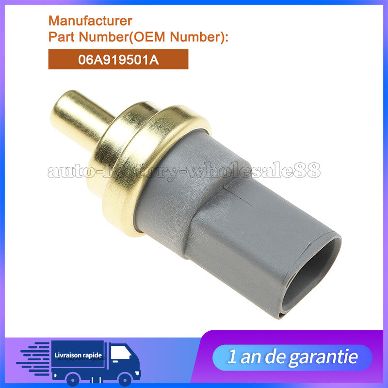 Température Du Liquide de Refroidissement Capteur Pour for VW for Audi for Seat for Skoda Neuf n