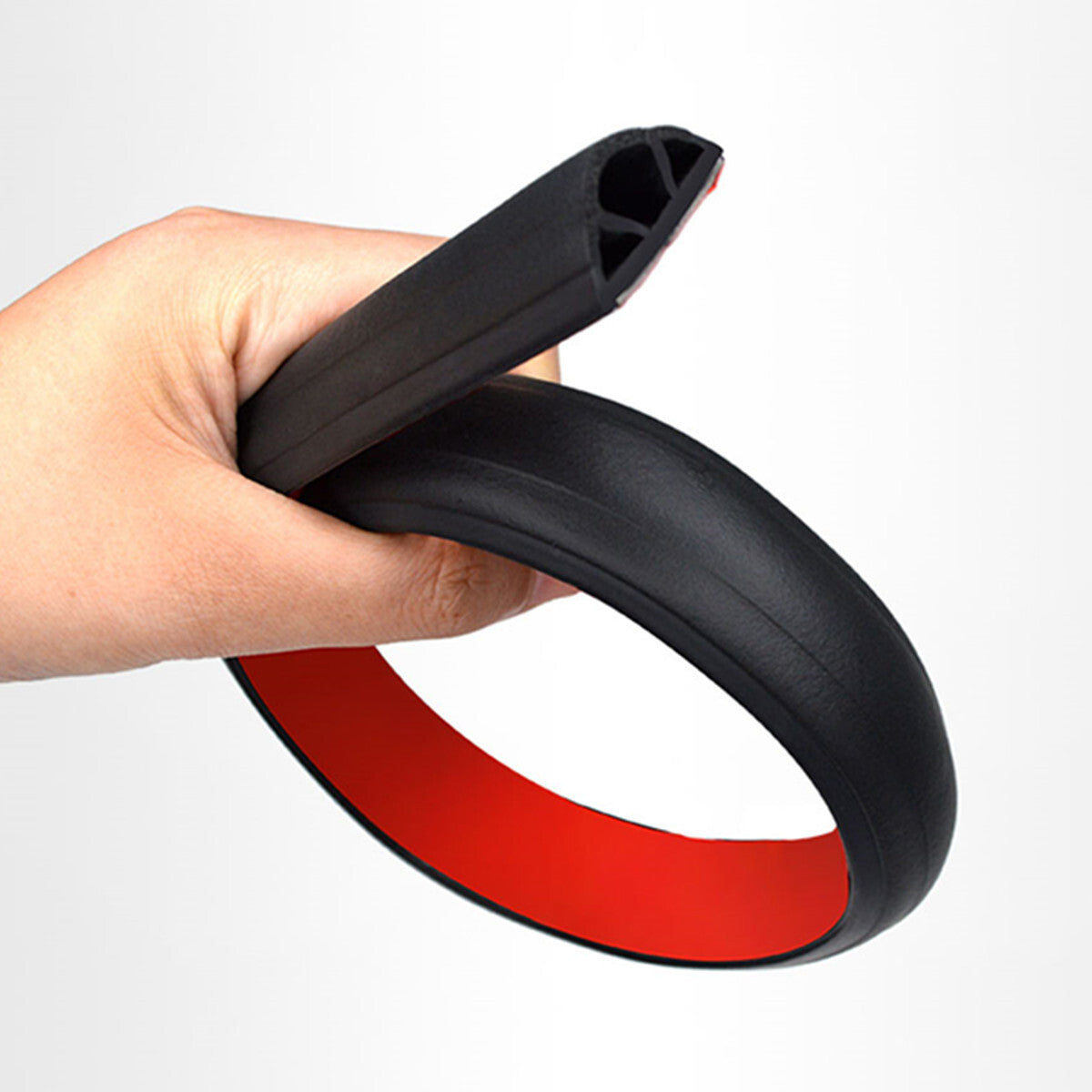 2Pcs Car Seal Strip For B Pillar Protection Door Sealant Rubber Auto Accessories