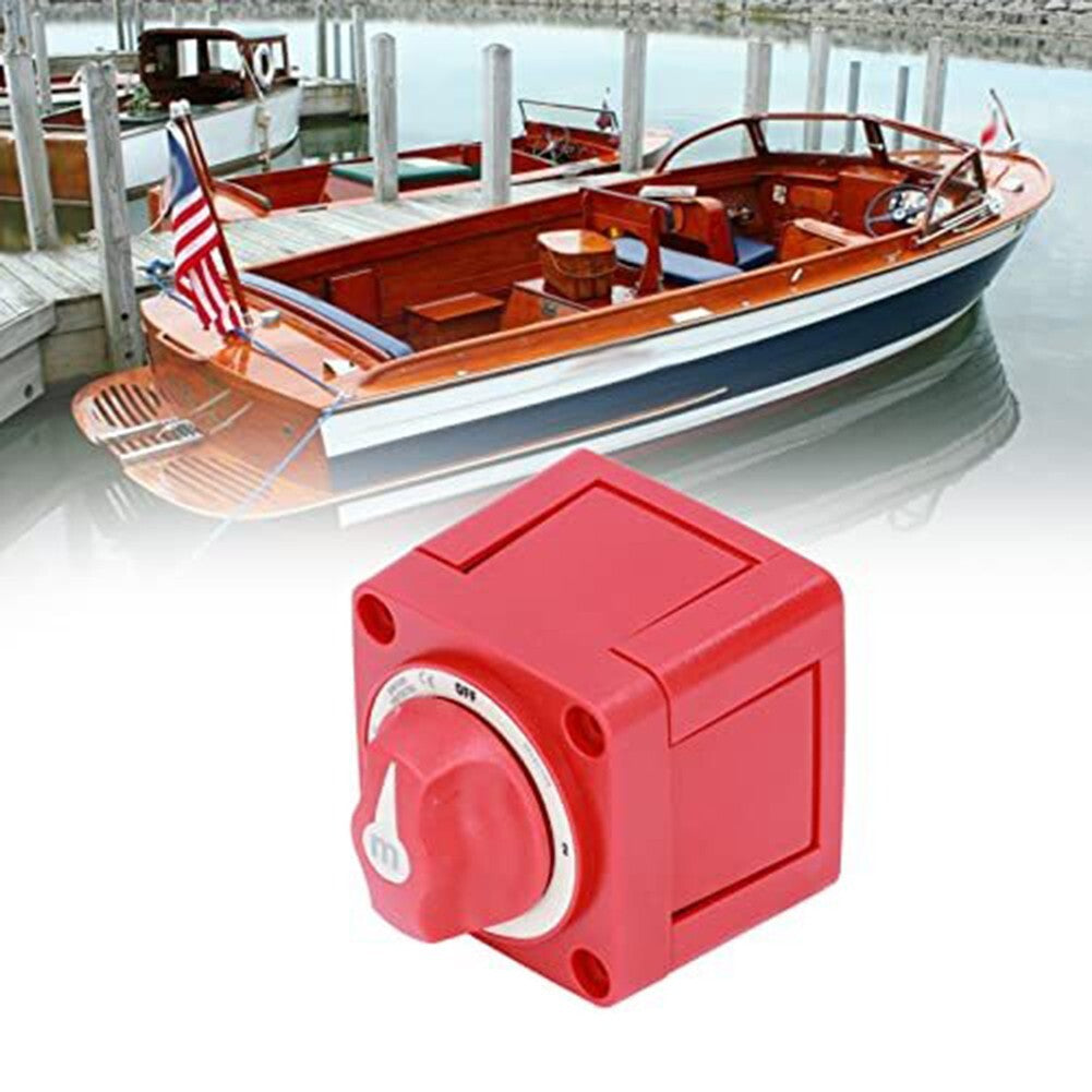300A Dual Battery Selector Switch 4 Position 1 -2-Both-Off for Marine Boat Truck