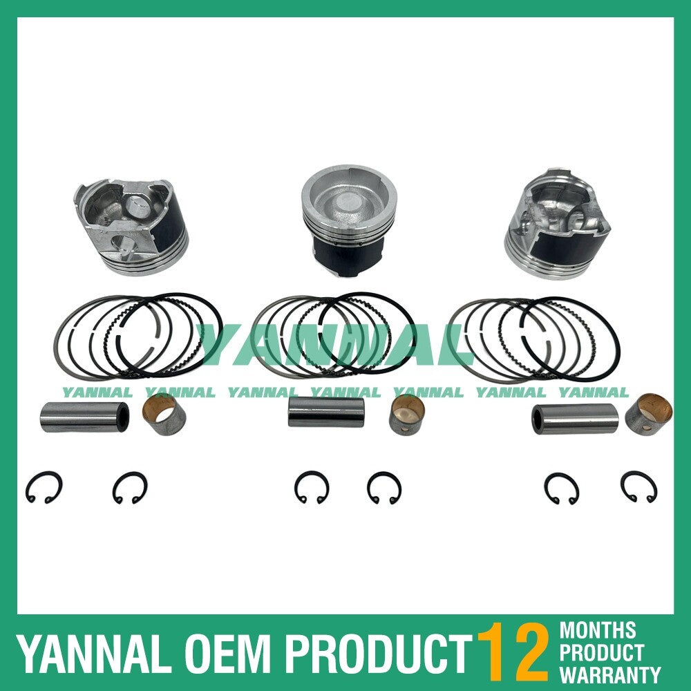 Piston rings EG561-21110- suitable for Kubota diesel engine parts WG972