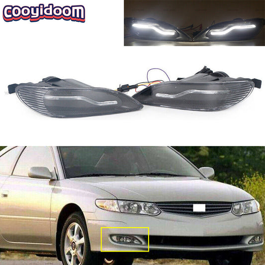 pair of for Toyota for Camry (2001-2008) and for Corolla (2002-2004) with front LED fog lights.