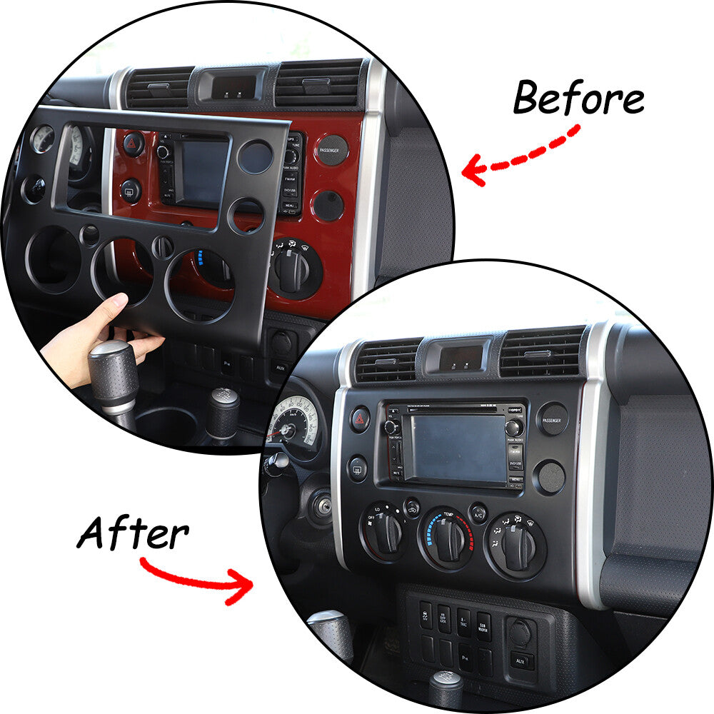 Red Carbon Fiber Steering Wheel Volume Button Cover Trim for Corvette C7 2014-19- v
