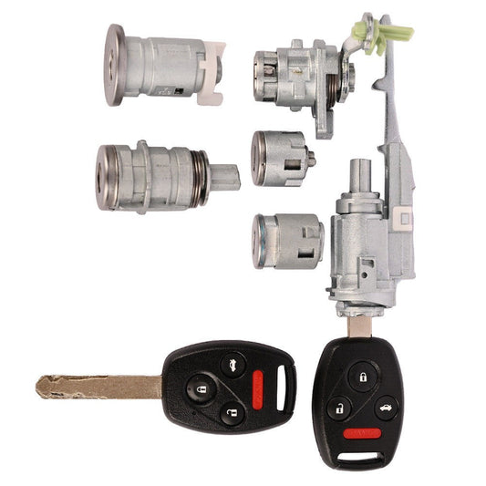 Ignition Switch Door Trunk Lock w/ Keys for Honda for Accord 2003-2007 72185-TA0-A01 Q