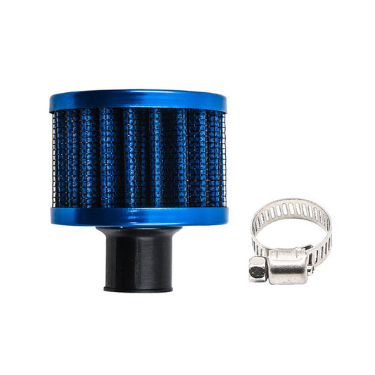 All Blue 1/2 12mm UNIVERSAL Crankcase Vent Value Cover for Mini Air Breather Filter Q