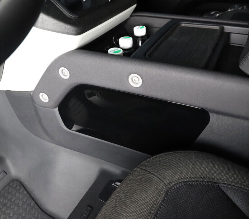 for Land Rover for Defender 22-2024 Bright Black Console Storage Box Baffle Cover B n