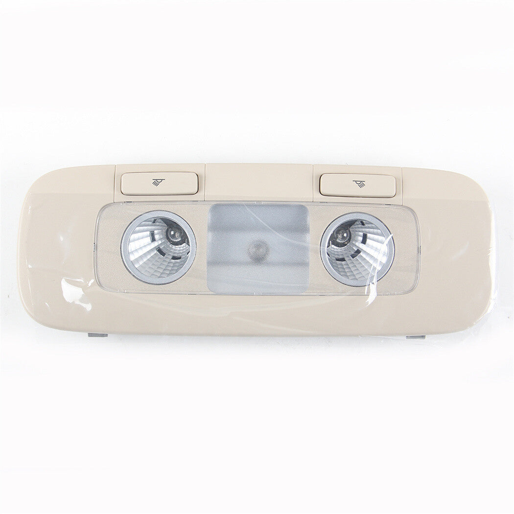 Beige rear interior roof reading lights are suitable for VW CC, for Jetta , and for Passat #3C0947291E# Q