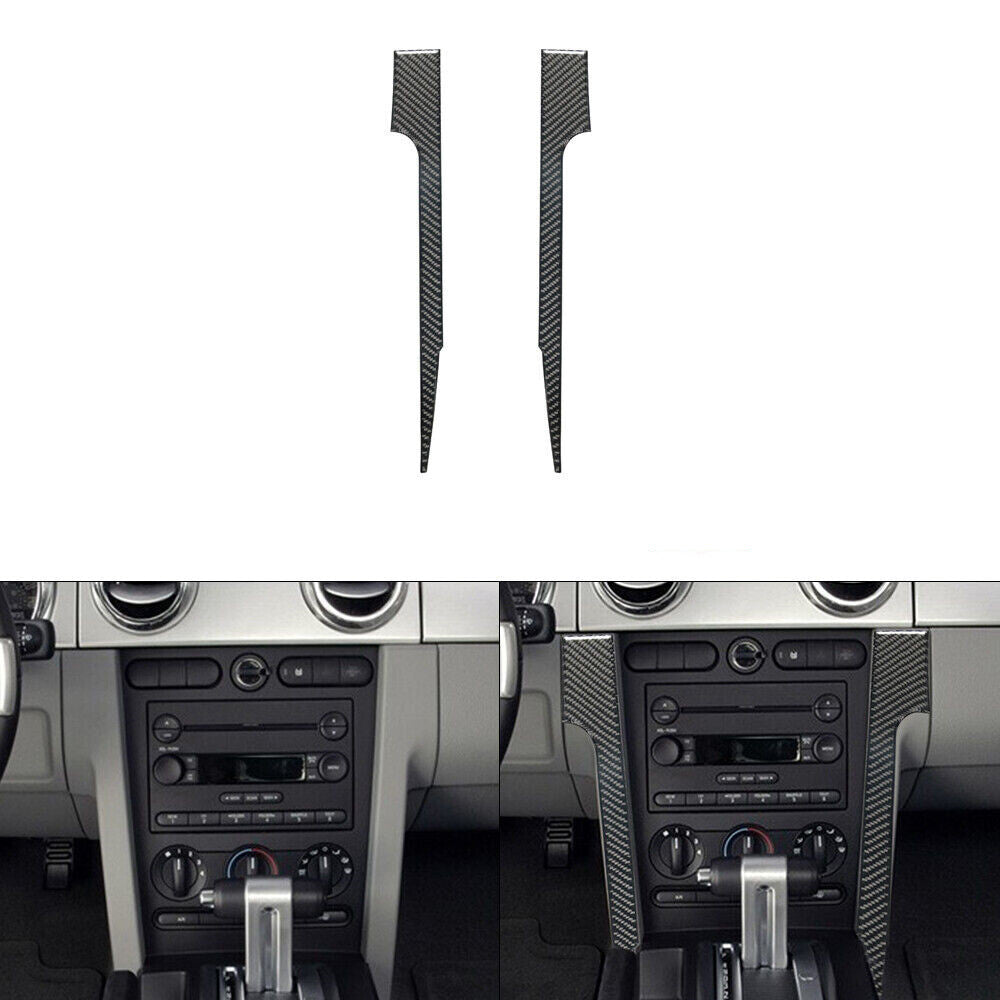 14Pcs Carbon Fiber Full Interior Kit Cover Trim For Tacoma 2012-2015 v