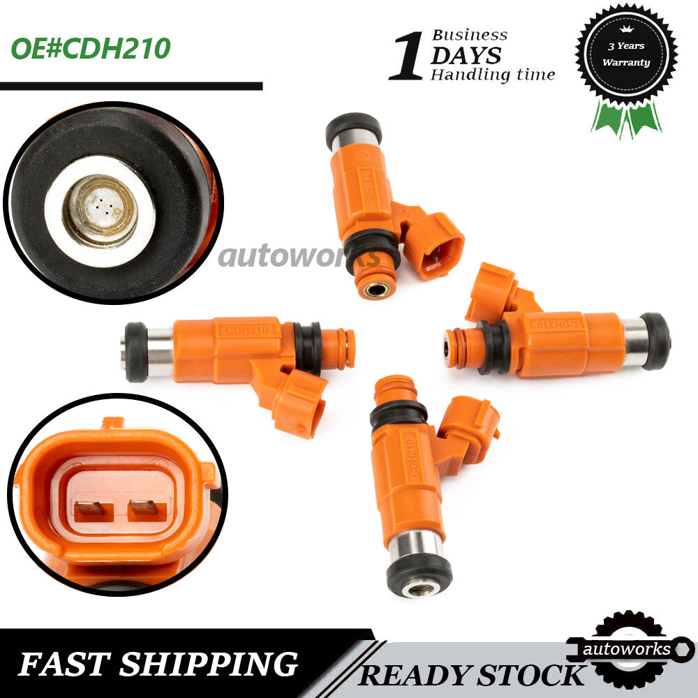 4PCS Fuel Injectors for Chrysler Sebring for Dodge Stratus for Mitsubishi Eclipse 97-05