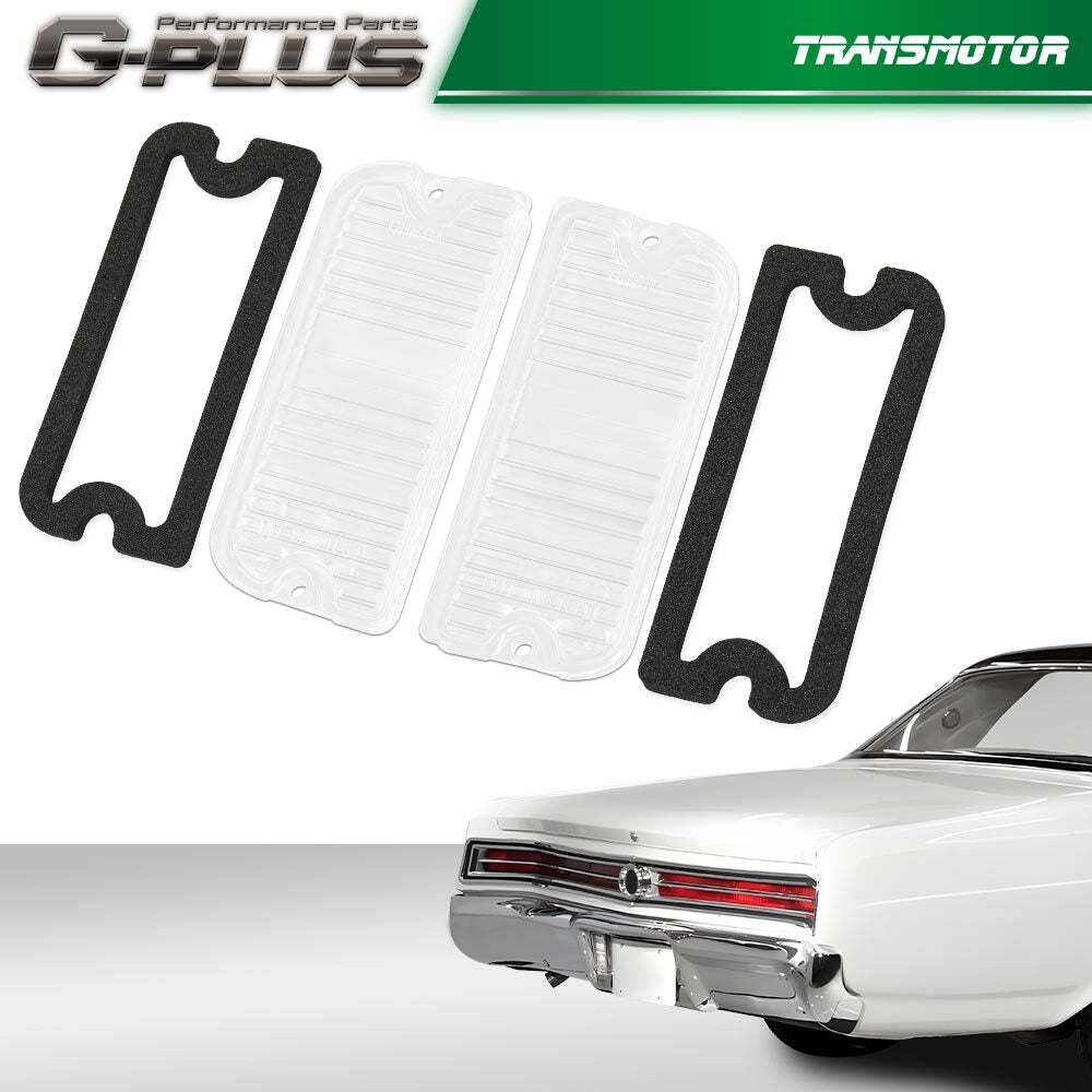 Fits 64-65 for Buick Skylark Special GS Spare Light Lens and Washer with Screws - v