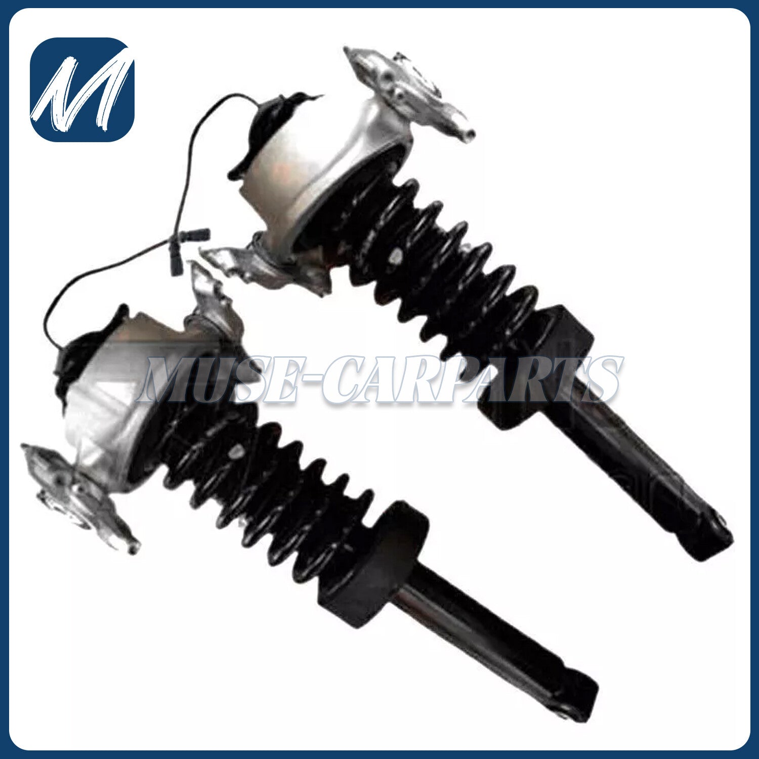 Two rear shock absorbers are suitable for Mercedes W205, C300, C400, C450, C63, AMG, and A2053207830 models. (15-)