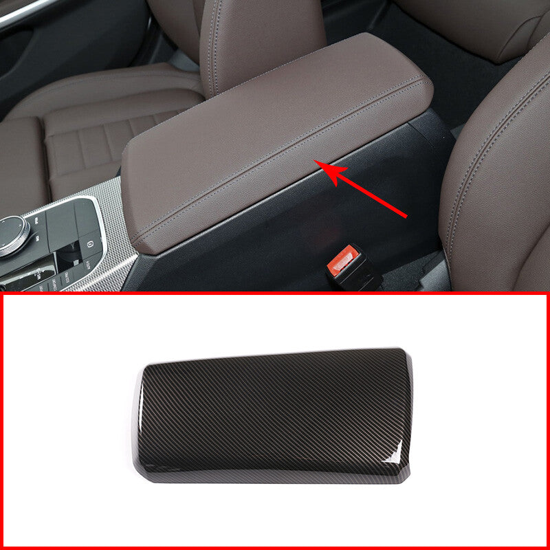 for Audi A4 B9 S4 A5 S5 RS5 2016+ Carbon Style Mirror Cover Caps W/ Lane Assist v