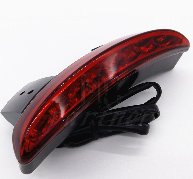 Red Chopped Fender Edge LED Tail Light for Harley Iron 883 XL883N XL1200N XL1200 Q