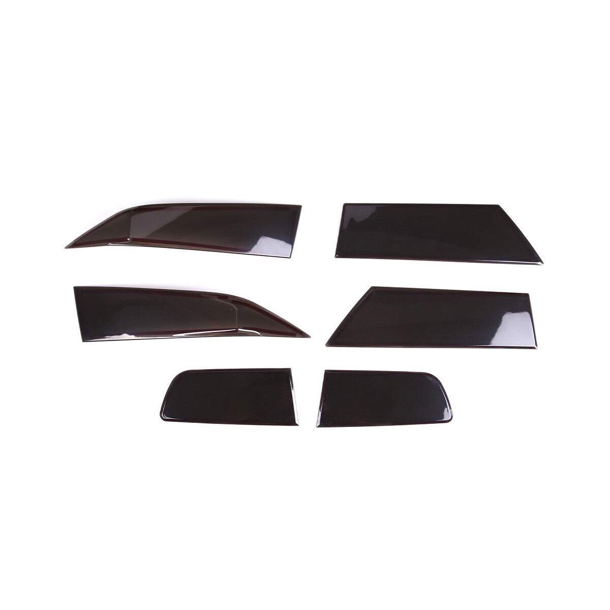3-Piece Red Internal Alloy Air Conditioner Volume Knife Trim for Toyota Supra A 2019-2022 USA