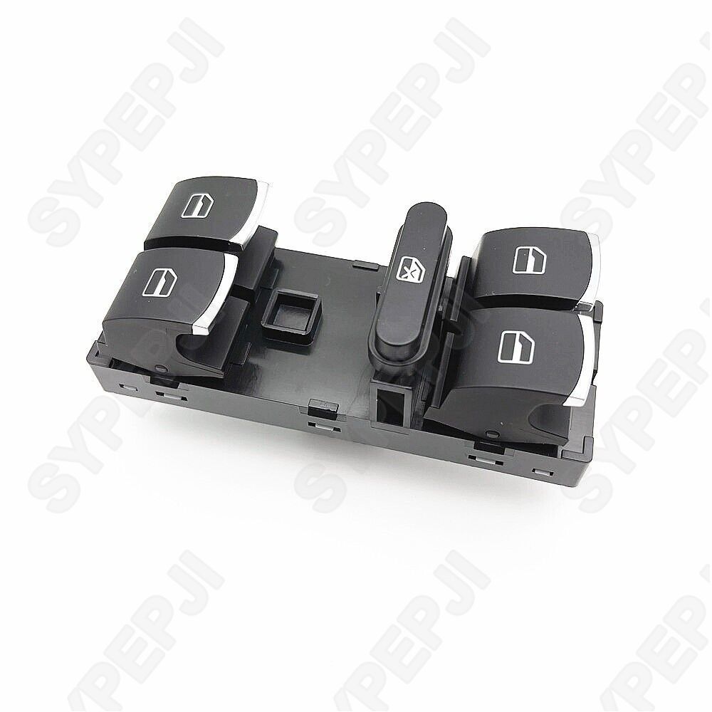 Chrome window switches, headlights, and side mirror cutter kit for Volkswagen for Jetta for Golf 5