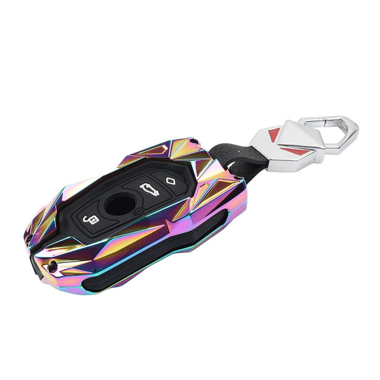 Colorful Remote Key Fob Cover for BMW 1 2 3 4 5 6 7 Series X3 X4 M2 M3 M4 M5 M6 Q
