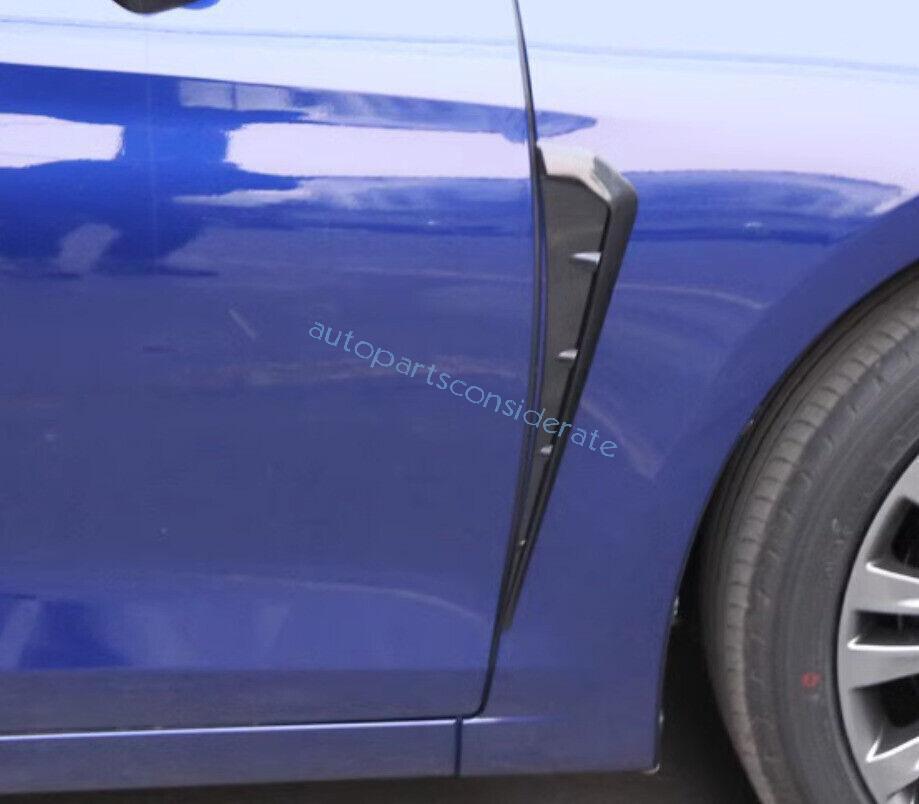 for Toyota for Corolla 20-2024 Gloss Black Body Side Fender Air Wing Vent Cover Trim