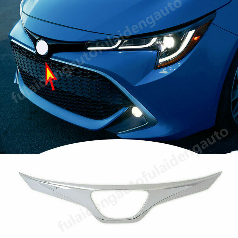 Piano Black Front Fog Light Moulding Cover Trim For Prado FJ150 2014-17 v
