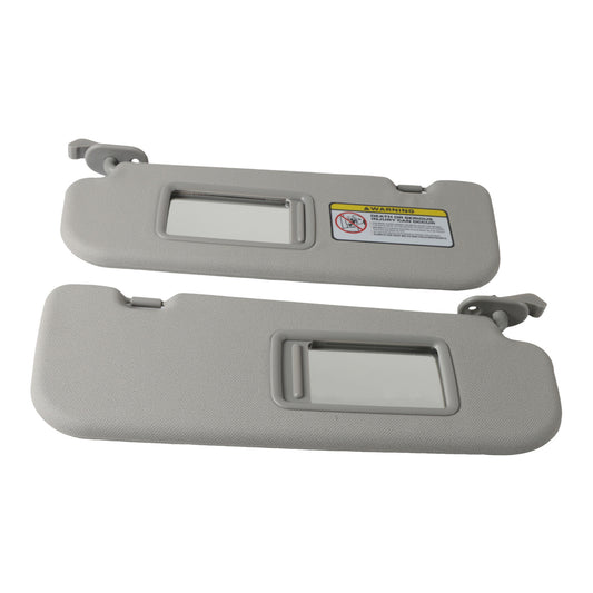 2X Gray Sun Visor For 2011-2015 for Hyundai for Elantra MD 852103X000TX 852203X000TX