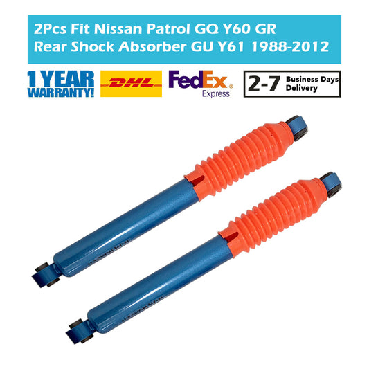 for Nissan Patrol Y60 Y61 TD42 TB42E Pair Rear High Performance Shock Absorber