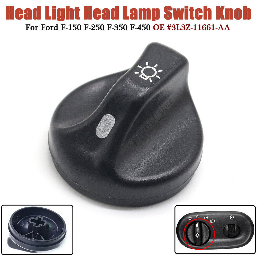 Headlamp switch Knob 3L3Z11661AA FOR F150 F250 F350 EXPEDITION v