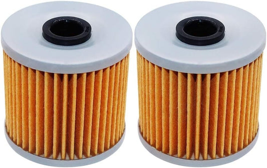 2 Pack Motorcycle Oil Filter for Kawasaki 220 Bayou KLF220 KLF-220 16099-004