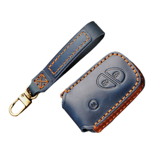 Leather 3Buttons Remote Key Fob Case Cover Fit for Lexus RX350 ES350 GX460 LX570