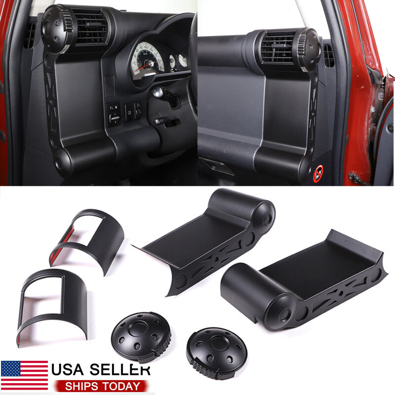 Matte black side vent socket cover trim suitable for FJ Cruiser 2007-2021 n