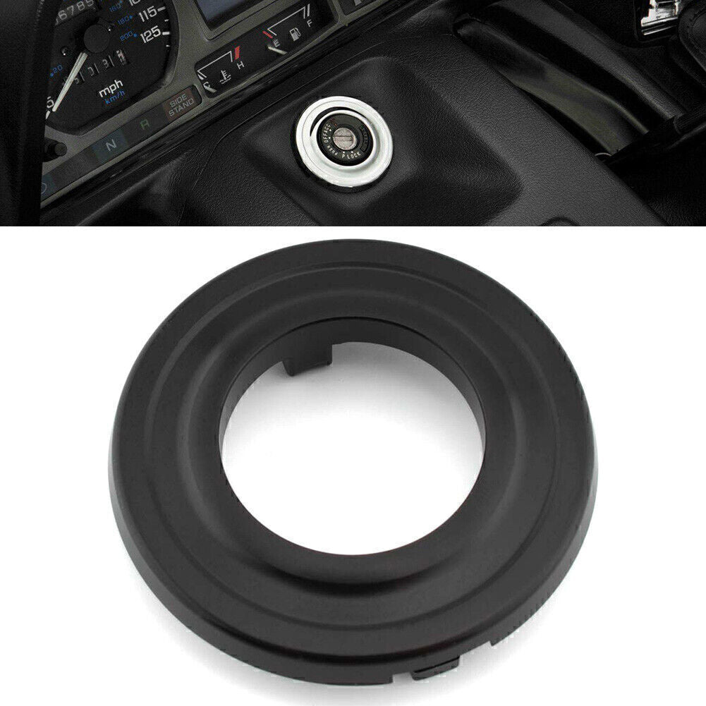 Key Ignition Switch Accent Grommet ABS Black for Honda Goldwing GL1500 1988-2000