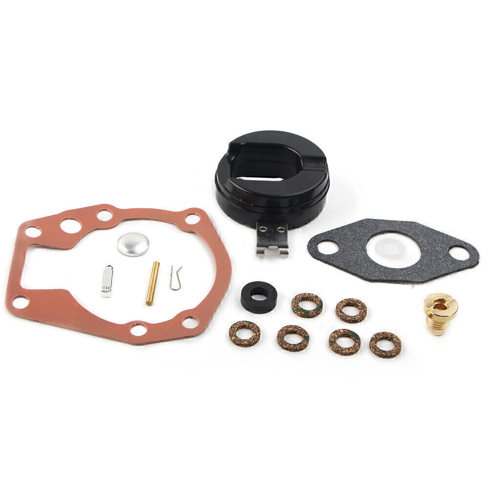 Carb Repair Kit w/ Float Fit Johnson Evinrude 398532 for Sierra 18-7043 2hp/3hp/4hp Q