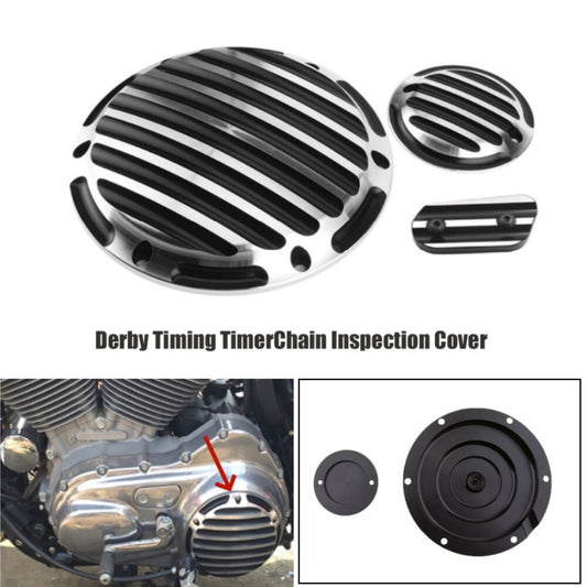 6 Holes Derby Cover Timing Timer Cover Inspection Cover for Harley Sportster 883