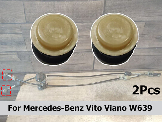 2Pcs for Mercedes-Benz Vito Viano W639 Gear Shift Cable Linkage Bush A6392670364